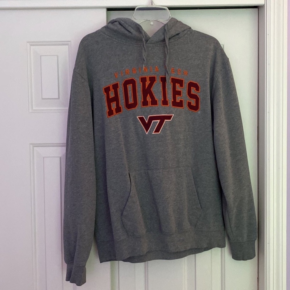 Grey Virginia Tech Hoodie